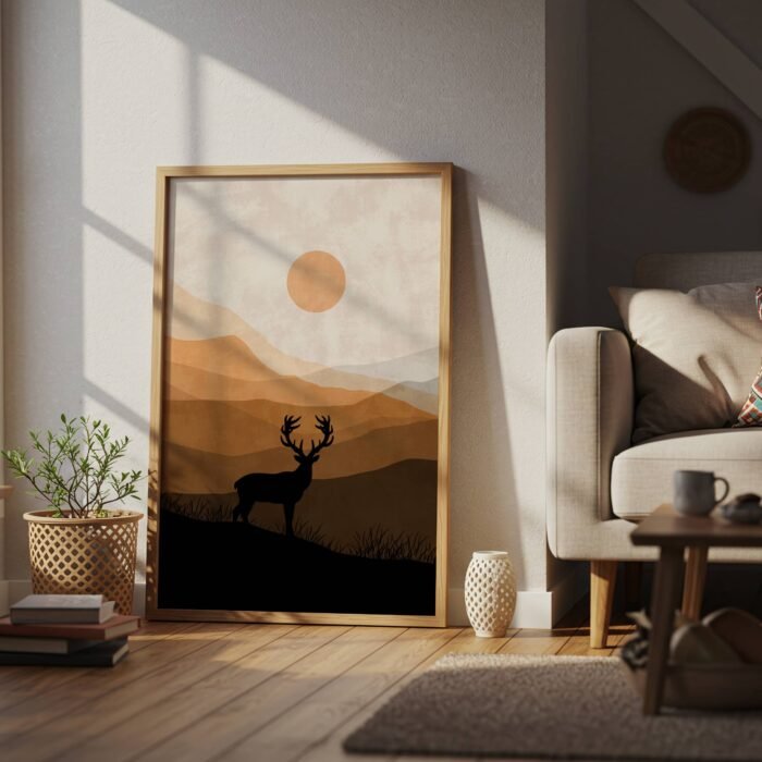 Frame Estetik Minimalis – “Wild Horizon”